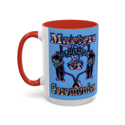 em cee squared - Accent Mug (light blue)