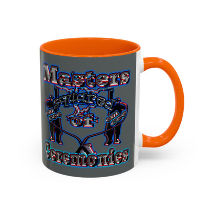 em cee squared - Accent Mug (dark grey)