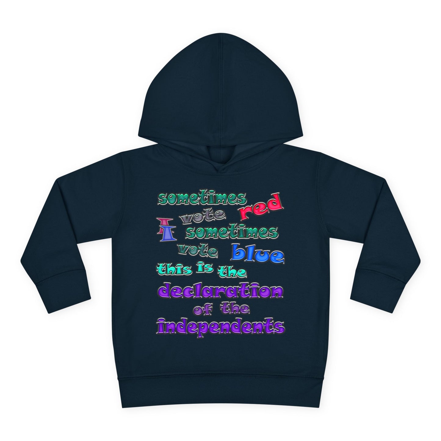 declaration of the independents - Toddler Pullover Fleece Hoodie
