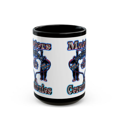 em cee squared - Black Mug (white)