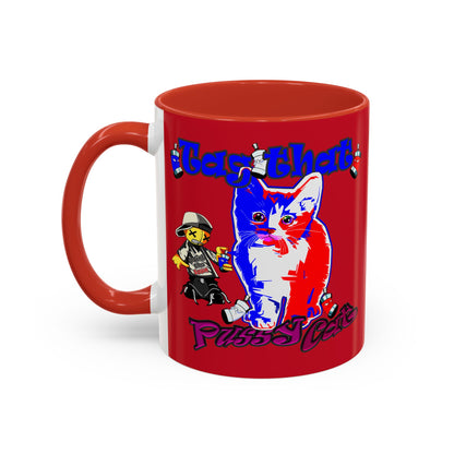 tag that - Accent Mug (dark red)
