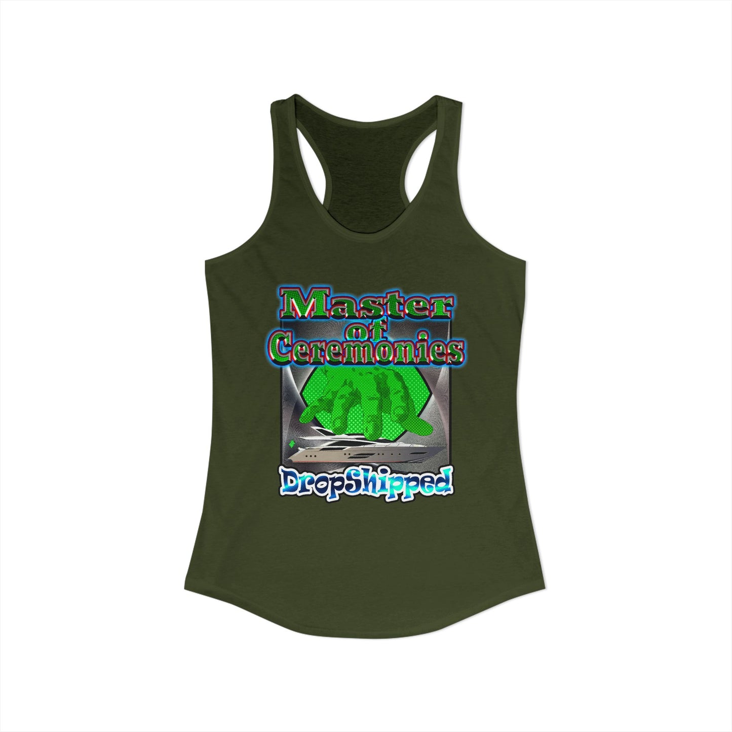 logo - Women's Ideal Racerback Tank