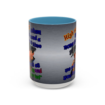 high noon - Accent Mug (brushed nickel)