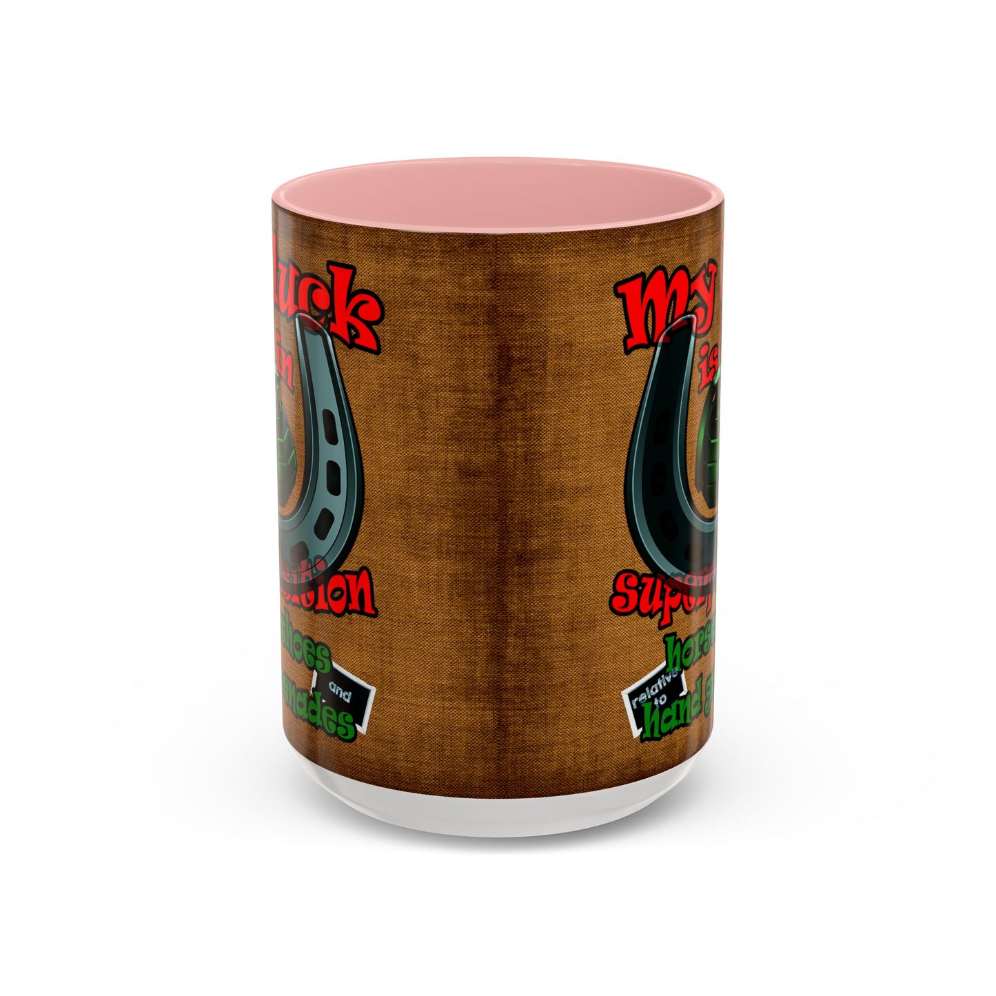 my luck - Accent Mug (brown papyrus)