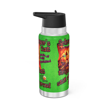 schrodinger's cat - Gator Tumbler, 32oz  (green turf)