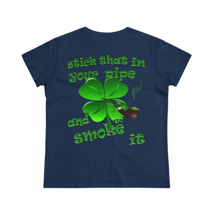 celtics logo - Women's Midweight Cotton Tee