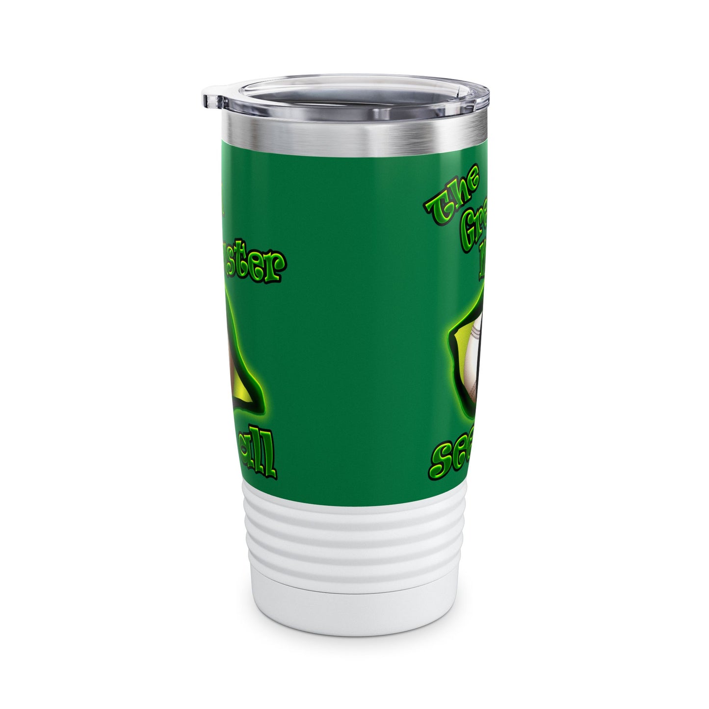 green monster - Ringneck Tumbler, 20oz (dark green)
