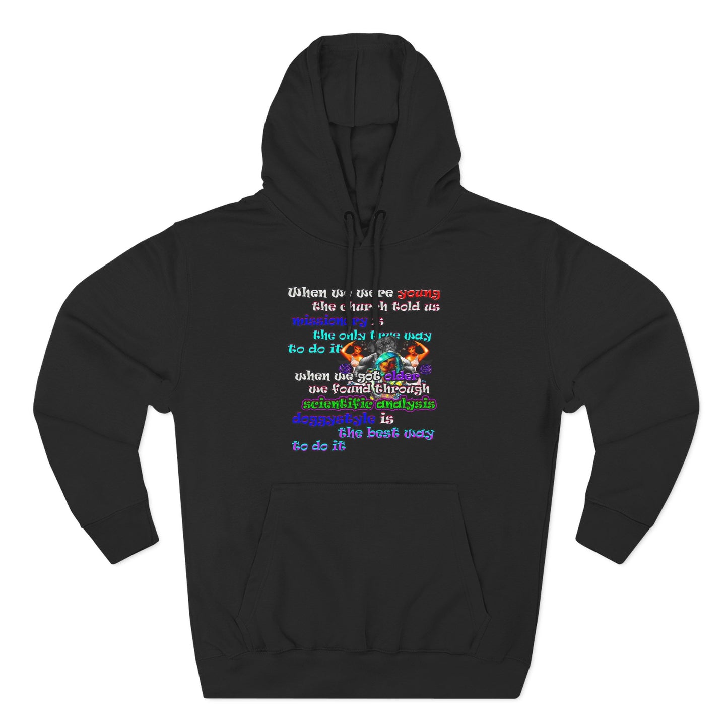 doggystyle - Three-Panel Fleece Hoodie