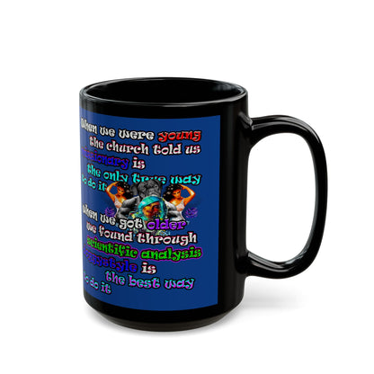 doggystyle - Black Mug (dark blue)