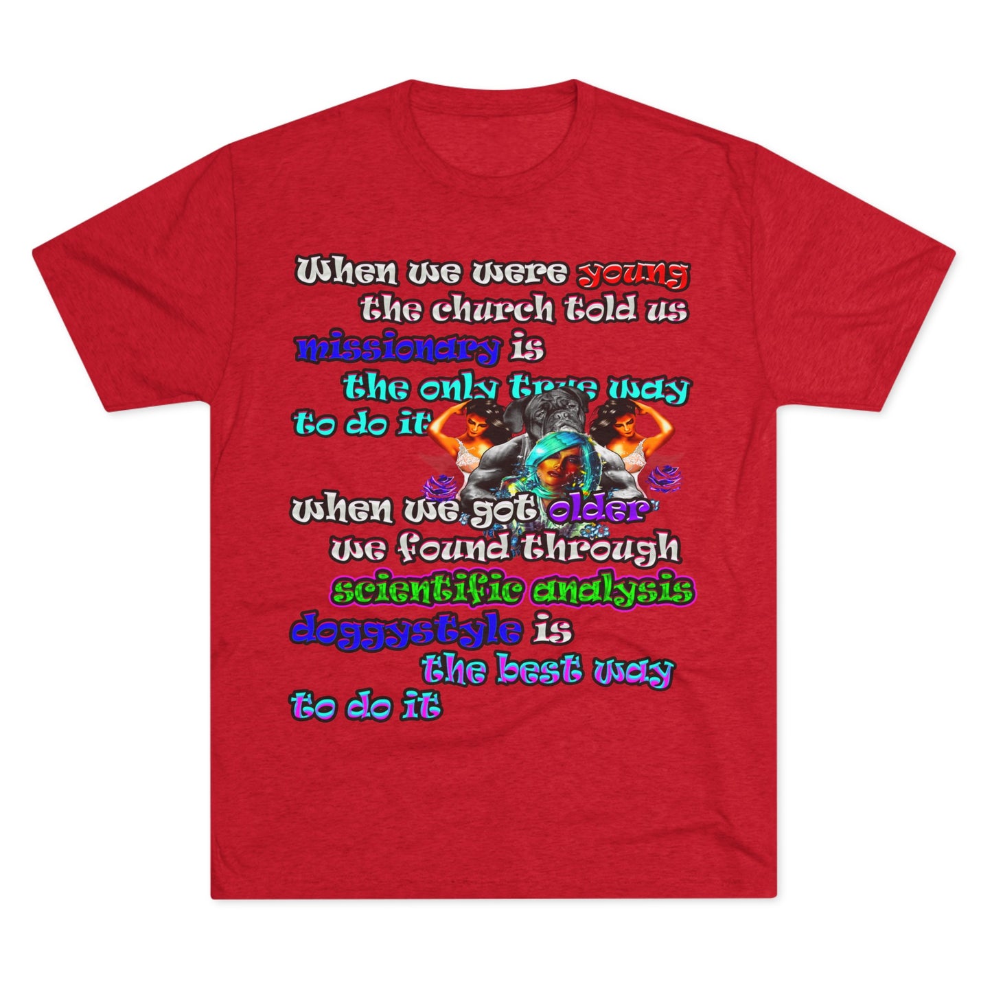 doggystyle - Unisex Tri-Blend Crew Tee