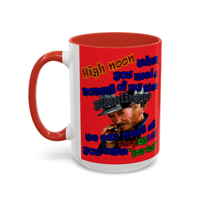 high noon - Accent Mug (red)