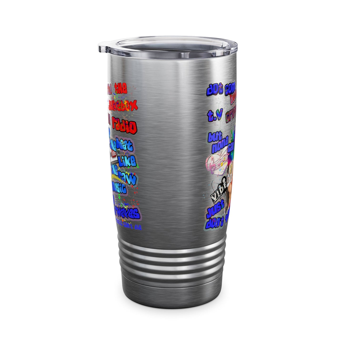 drop the beat - Ringneck Tumbler, 20oz