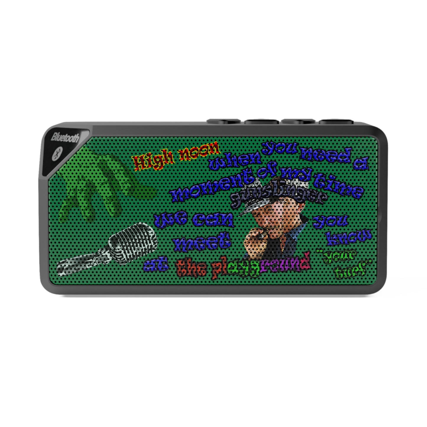 high noon - Jabba Bluetooth Speaker (dark green)