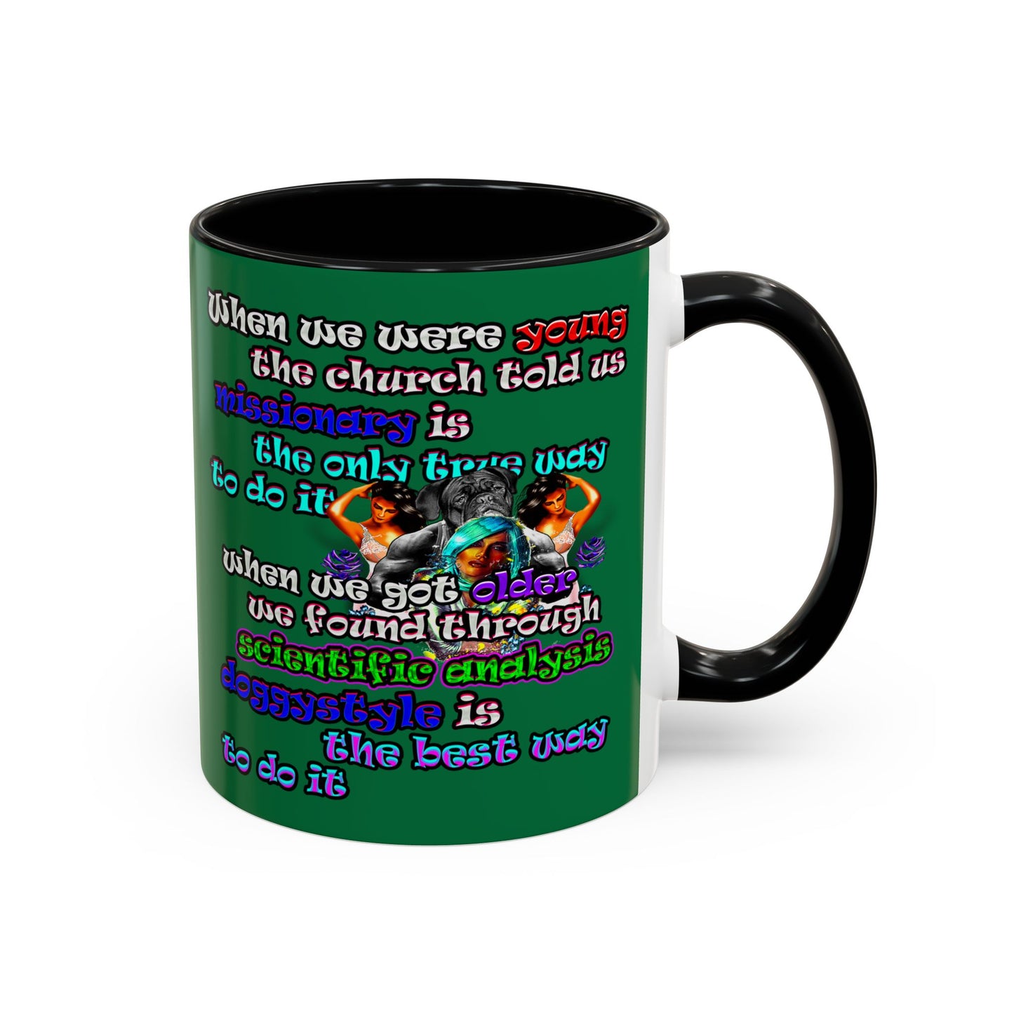 doggystyle - Accent Mug (dark green)