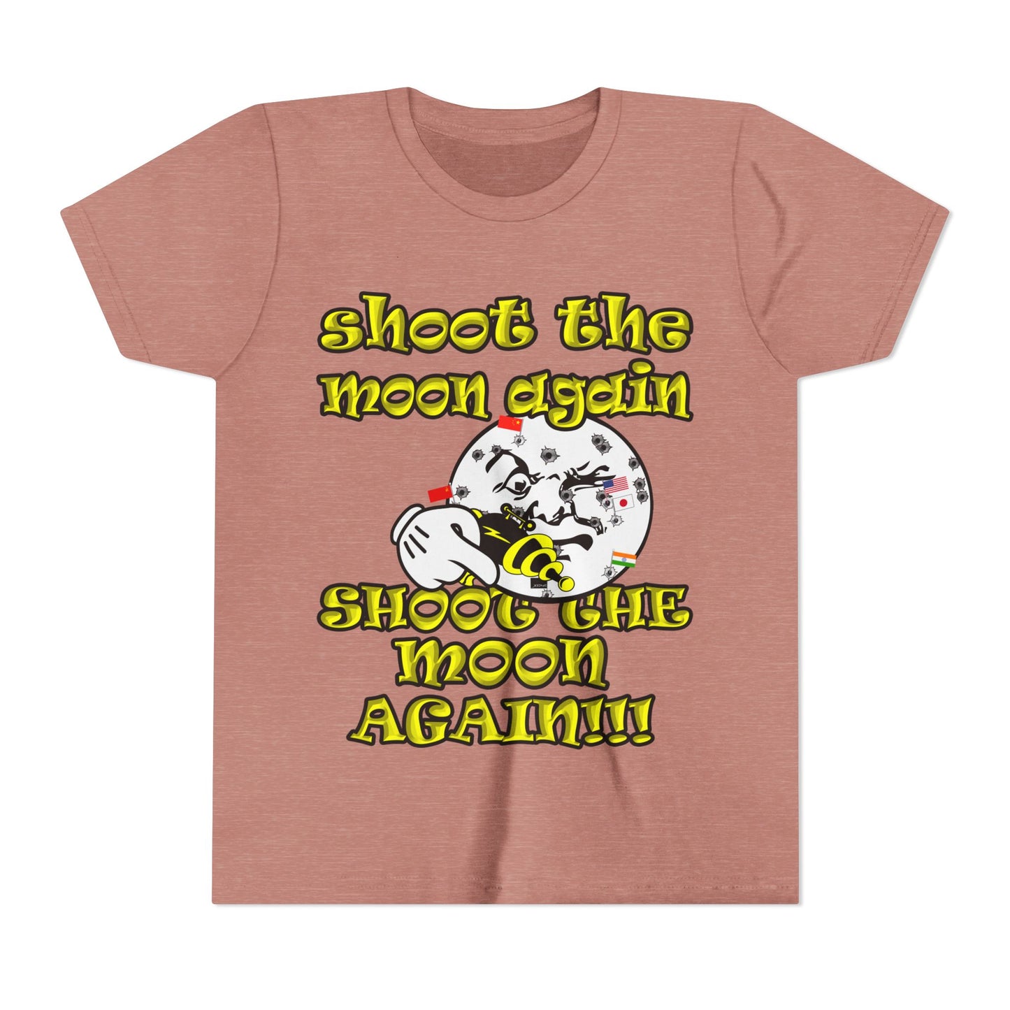 shoot the moon again - Youth Short Sleeve Tee