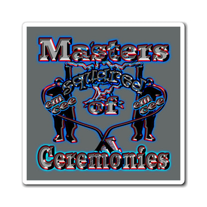 em cee squared - Magnets - (dark grey)