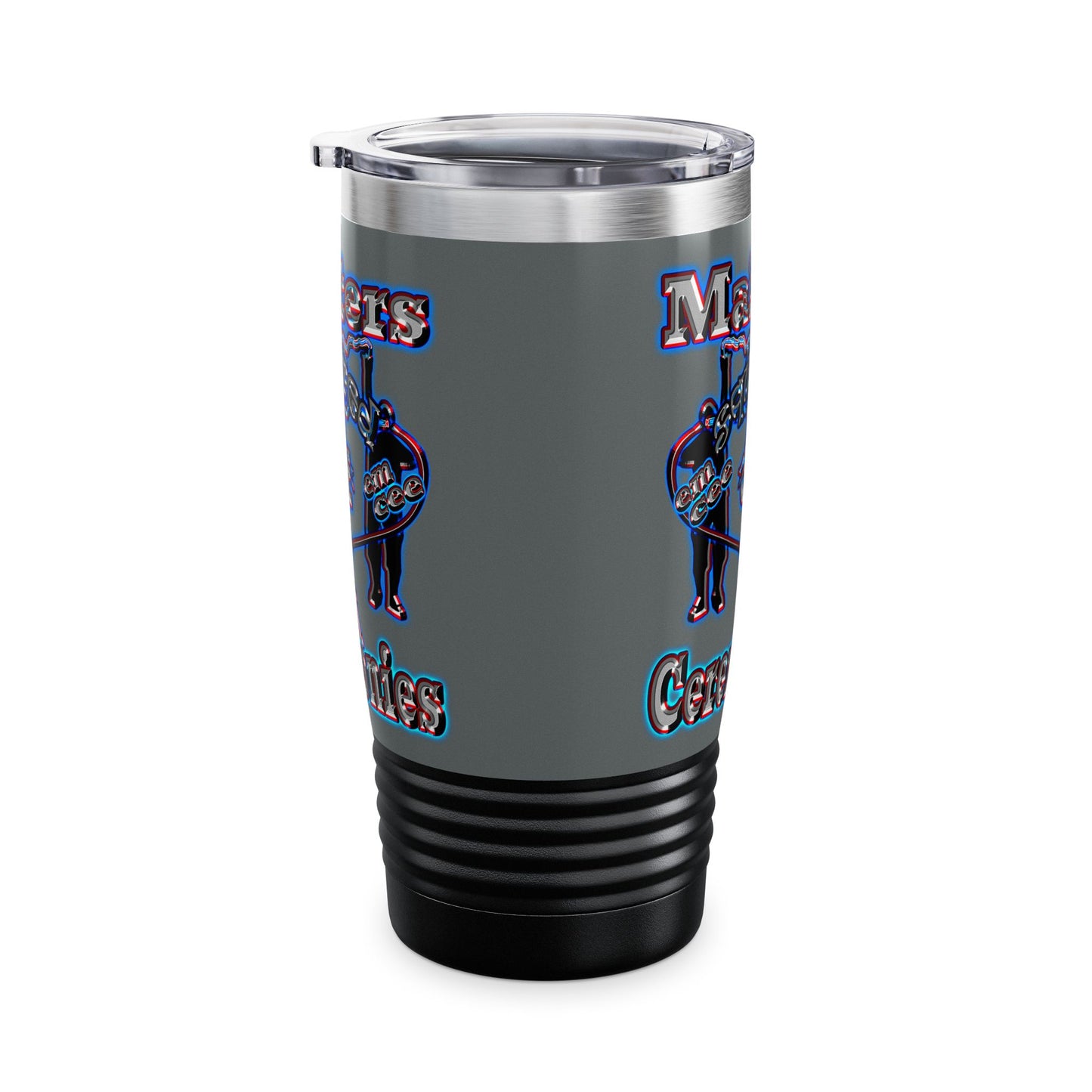 em cee squared - Ringneck Tumbler, 20oz (dark grey)