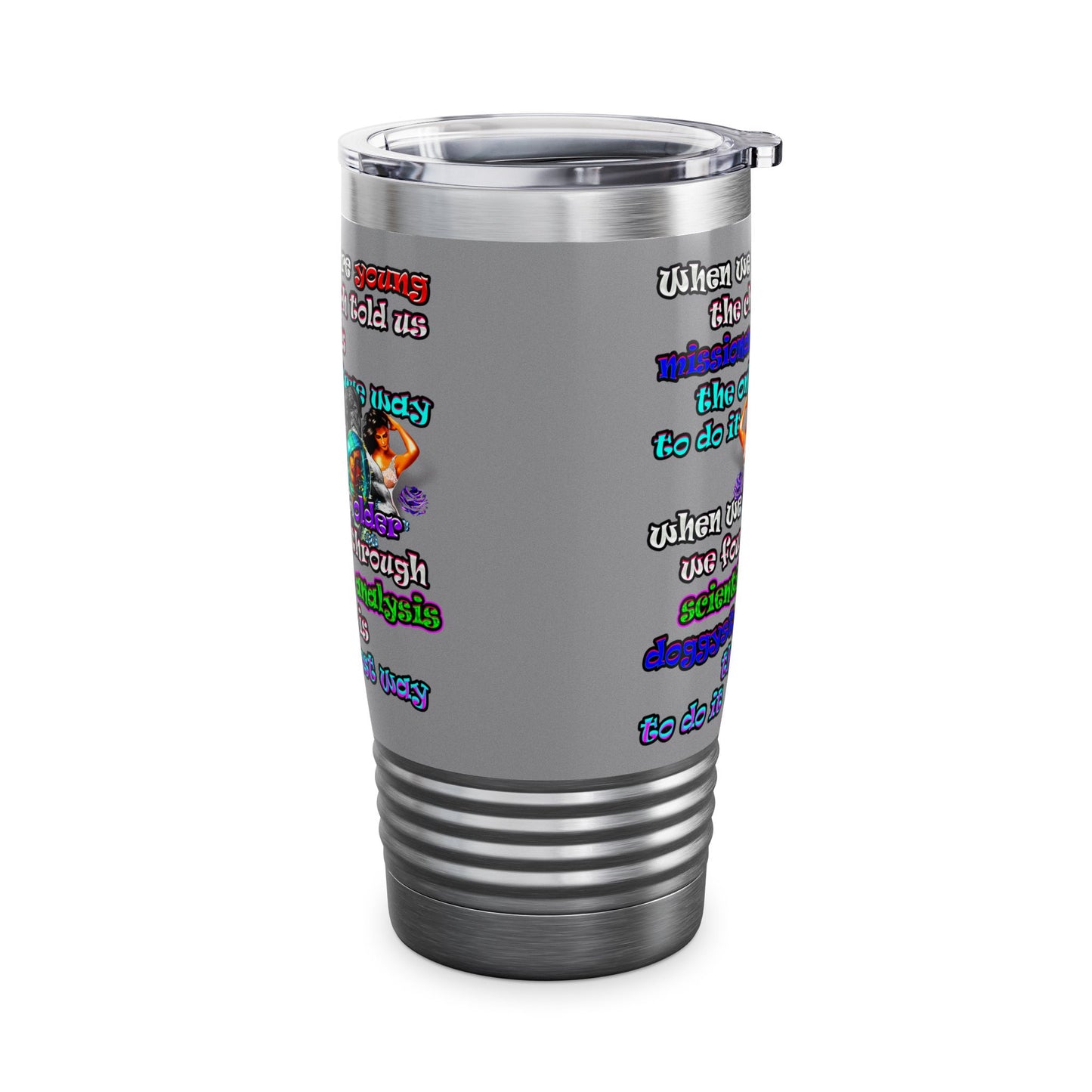 doggystyle - Ringneck Tumbler, 20oz (grey)