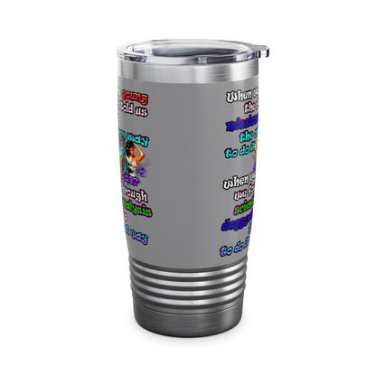 doggystyle - Ringneck Tumbler, 20oz (grey)