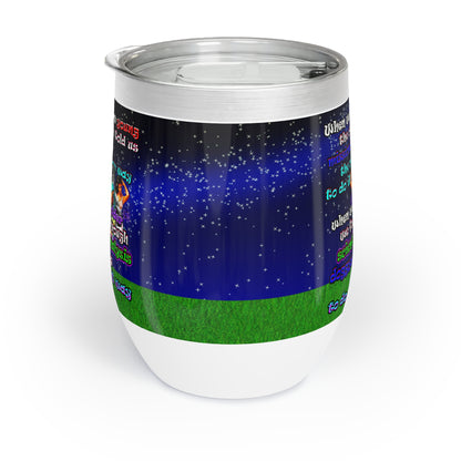 doggystyle - Chill Wine Tumbler ('snoops' background)