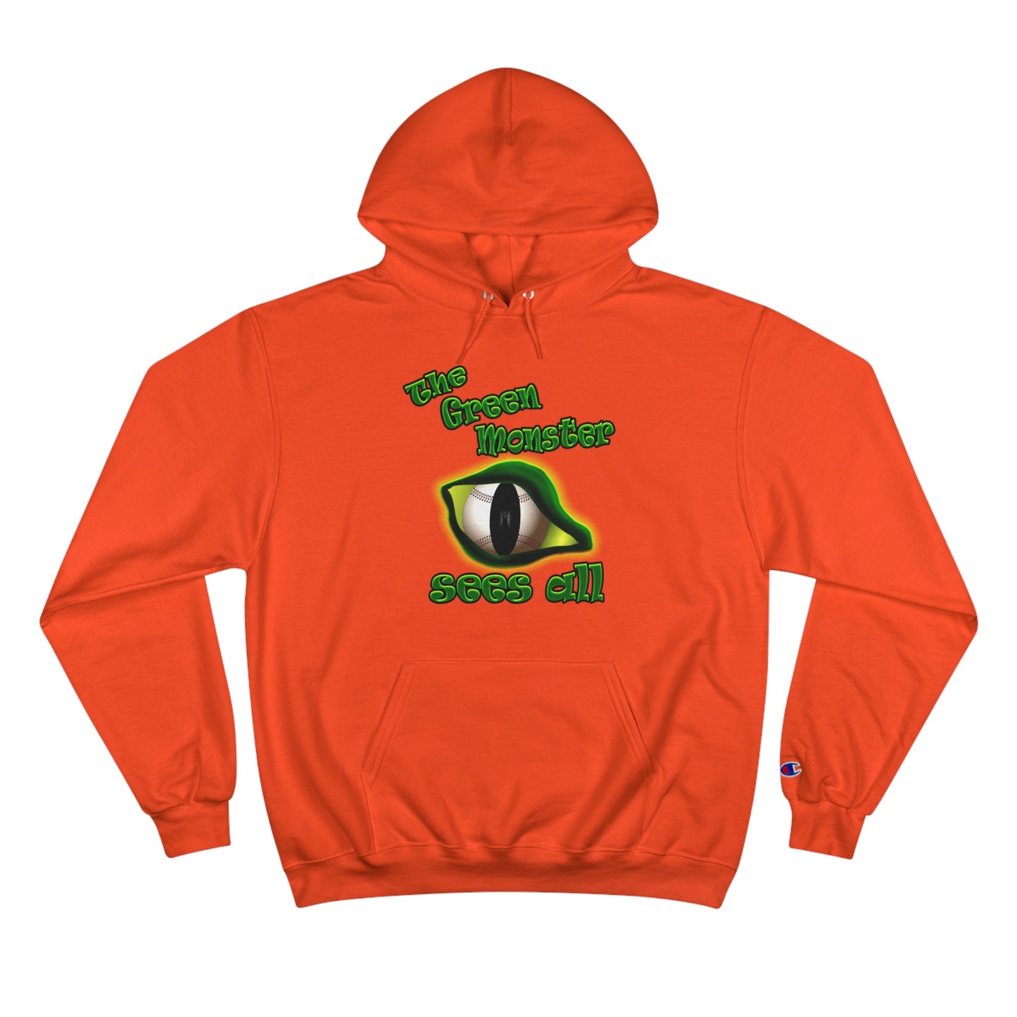 green monster - Champion Hoodie
