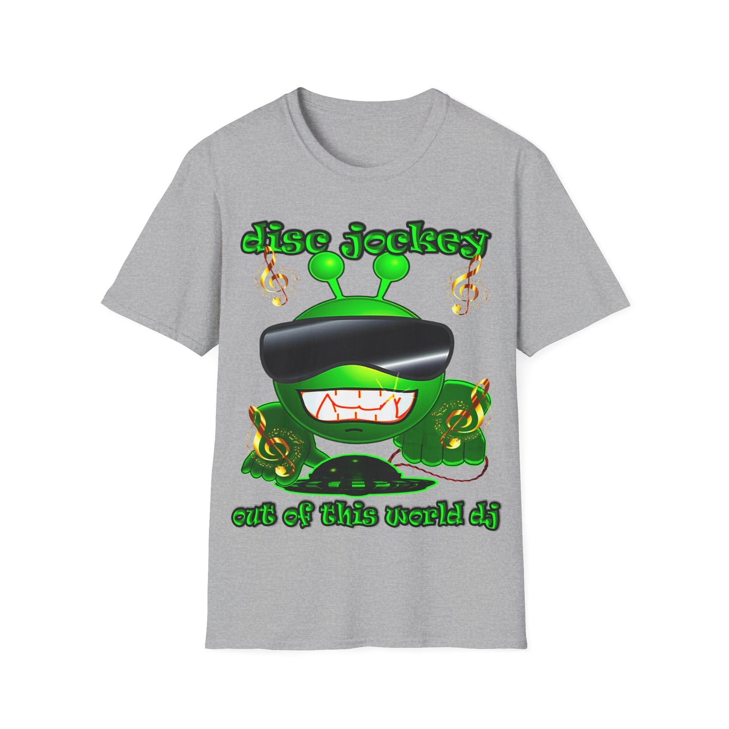 disc jockey - Unisex Softstyle T-Shirt