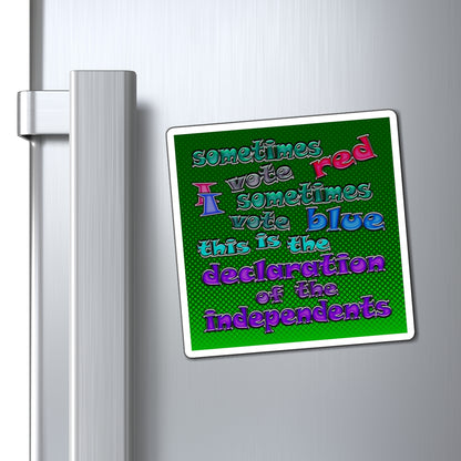 declaration of the independents - Magnets - (logo green)
