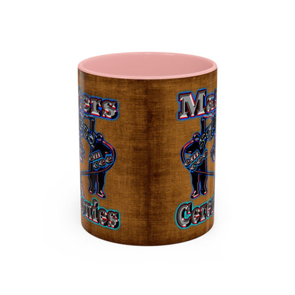 em cee squared - Accent Mug (brown papyrus)
