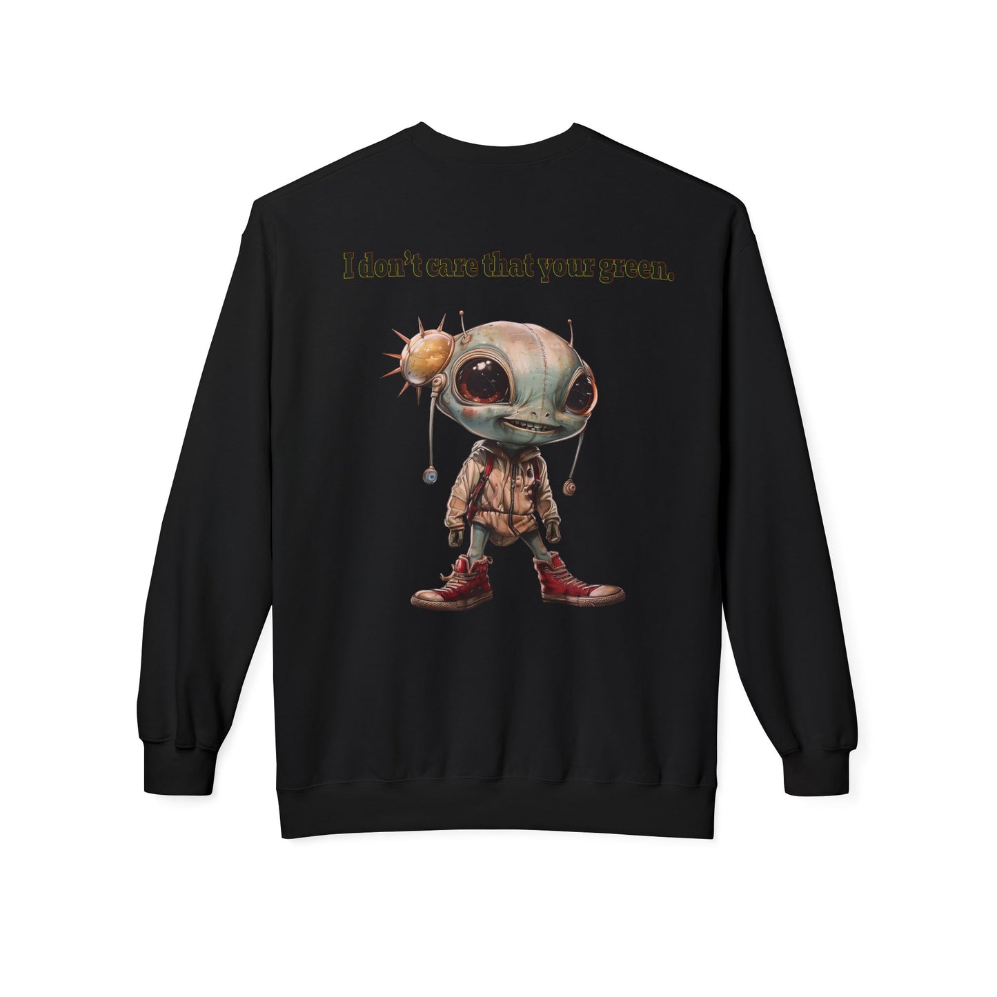 I don't care that your grey - Unisex Midweight Softstyle Fleece Crewneck Sweatshirt