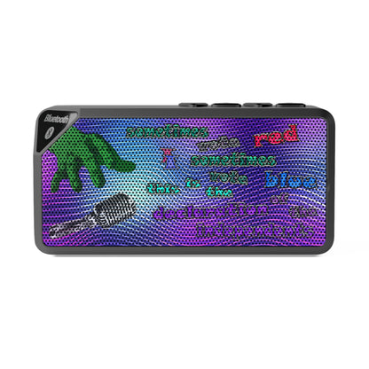 declaration of the independents - Jabba Bluetooth Speaker (purple wave)
