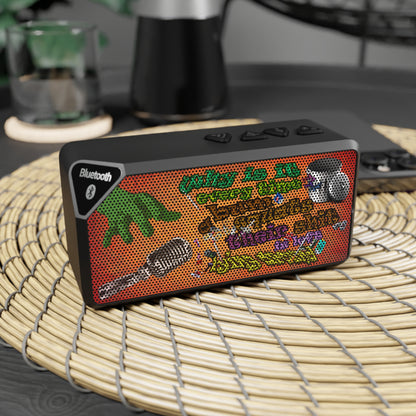 the bum's shit - Jabba Bluetooth Speaker (burnt orange)