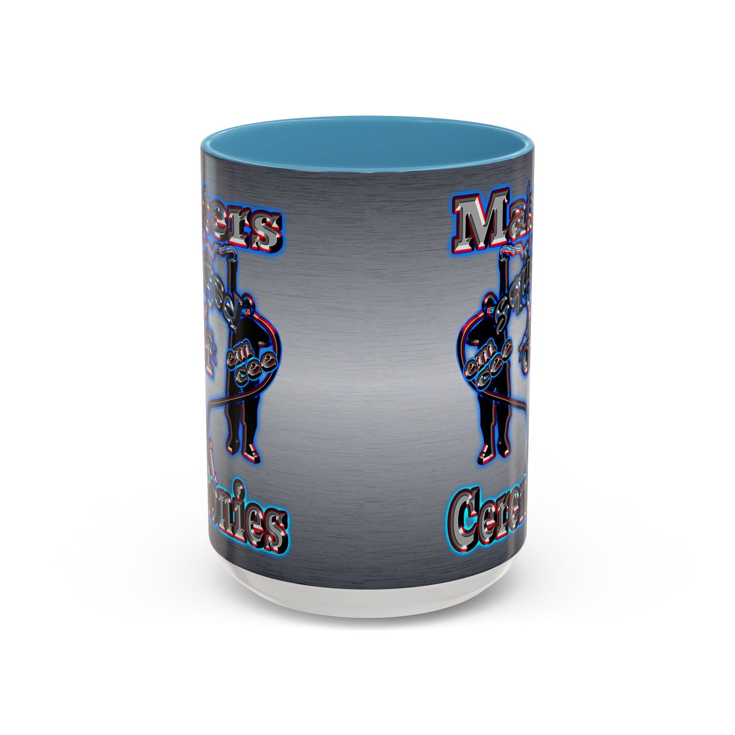 em cee squared - Accent Mug (brushed nickel)
