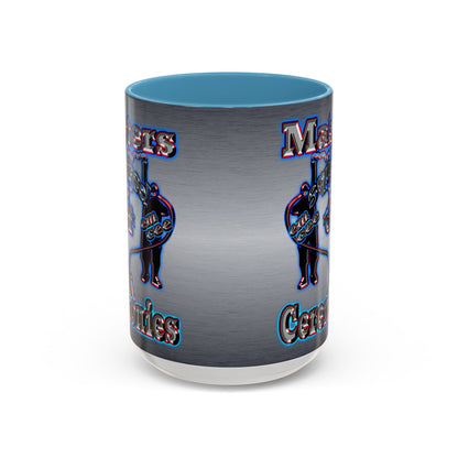 em cee squared - Accent Mug (brushed nickel)