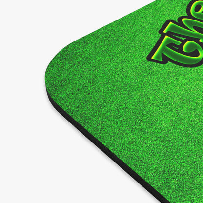 green monster - Mouse Pad (Rectangle) (green turf)