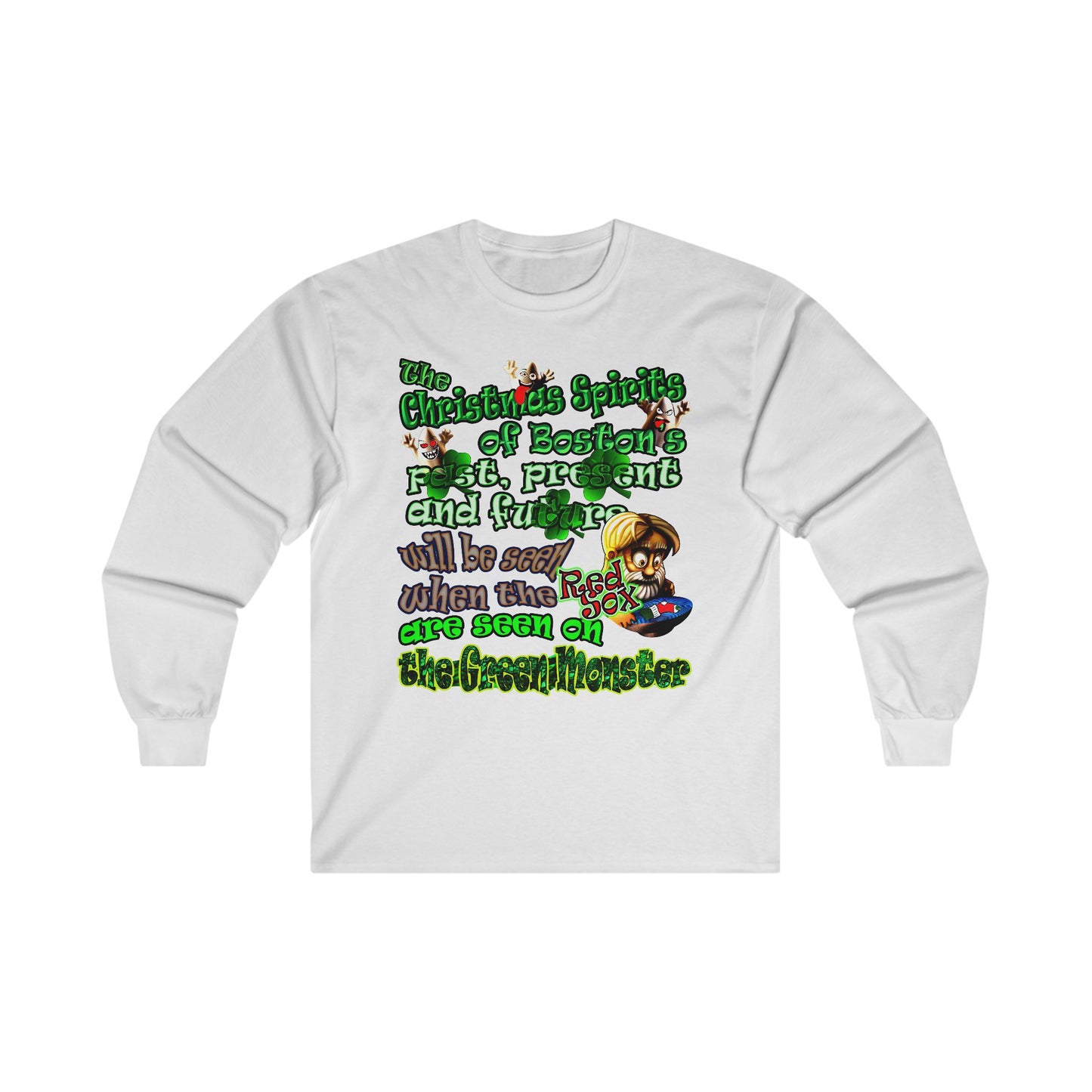 christmas spirits of boston - Ultra Cotton Long Sleeve Tee
