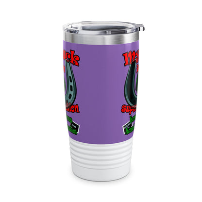 my luck - Ringneck Tumbler, 20oz (light purple)