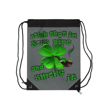 celtics logo - Drawstring Bag (dark grey)