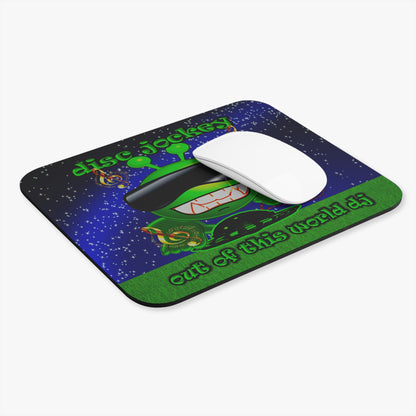 disc jockey - Mouse Pad (Rectangle) ('snoops' background)