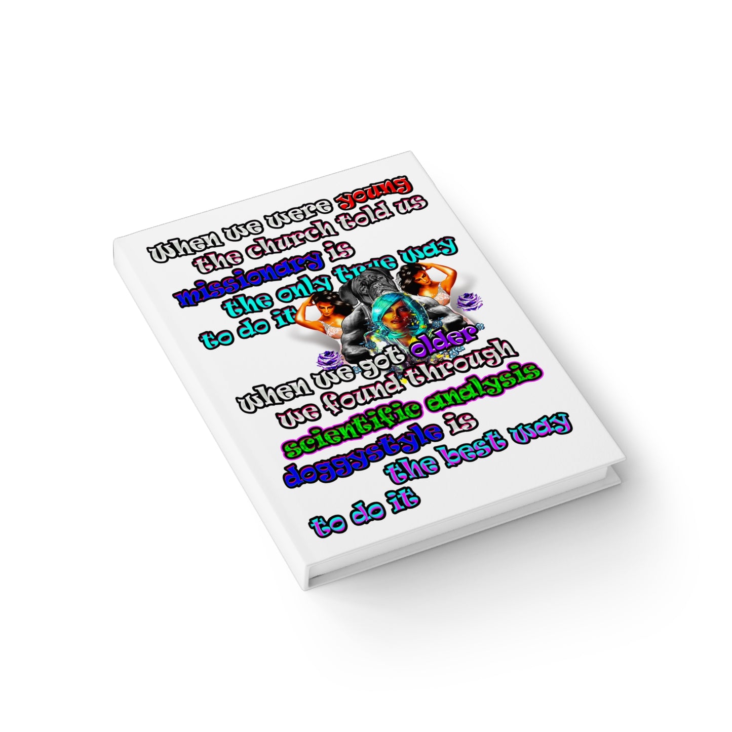 doggystyle - journal-lined (white)