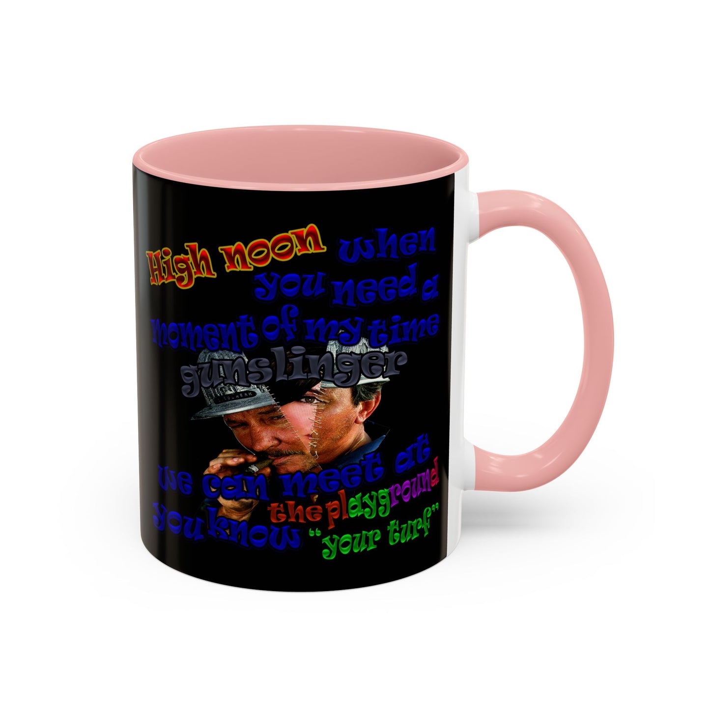 high noon - Accent Mug (black)