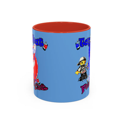 tag that - Accent Mug (light blue)