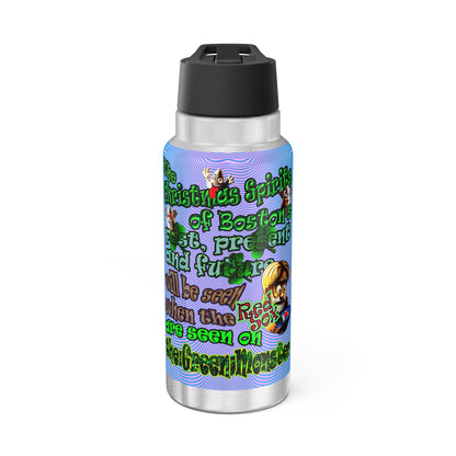 christmas spirits of boston - Gator Tumbler, 32oz  (light blue-purple wave)