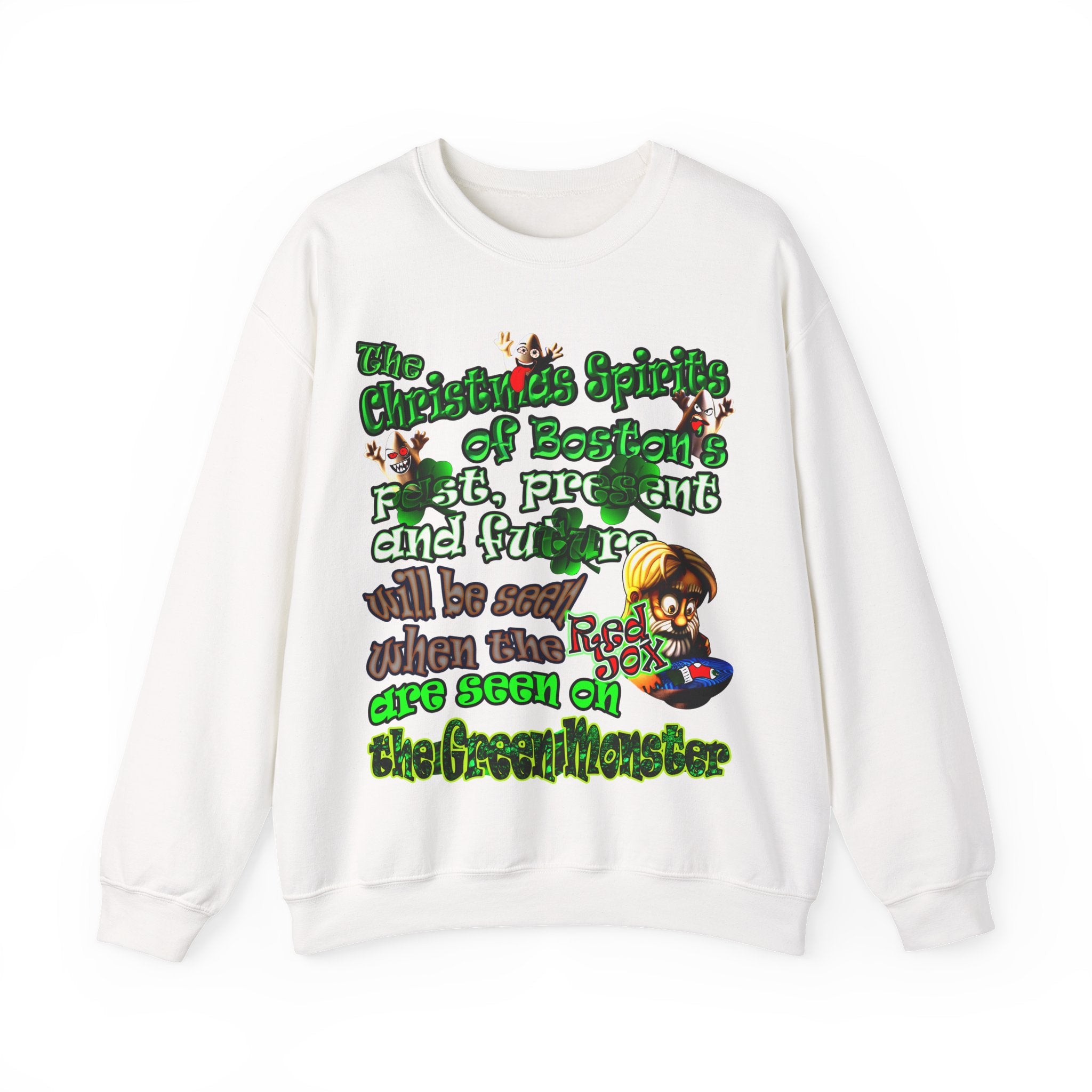 christmas spirits of boston - Unisex Heavy Blend™ Crewneck Sweatshirt