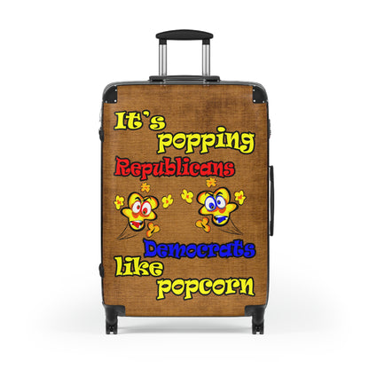 popping like popcorn - Suitcase (brown papyrus)