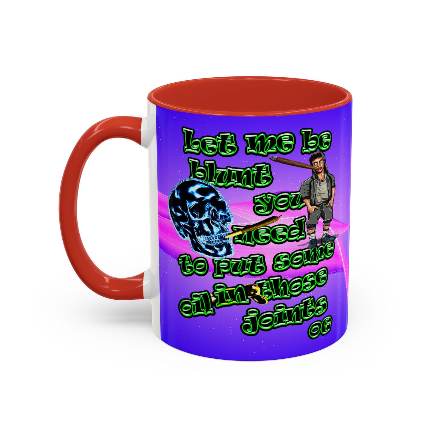 og - Accent Mug (purple-pink wave)