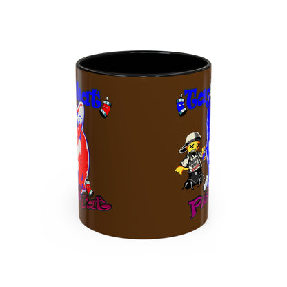 tag that - Accent Mug (brown)