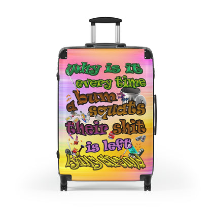 the bum's shit - Suitcase (color blur)