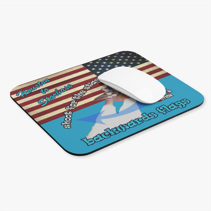shoot for the stars - Mouse Pad (Rectangle) - (turquoise)