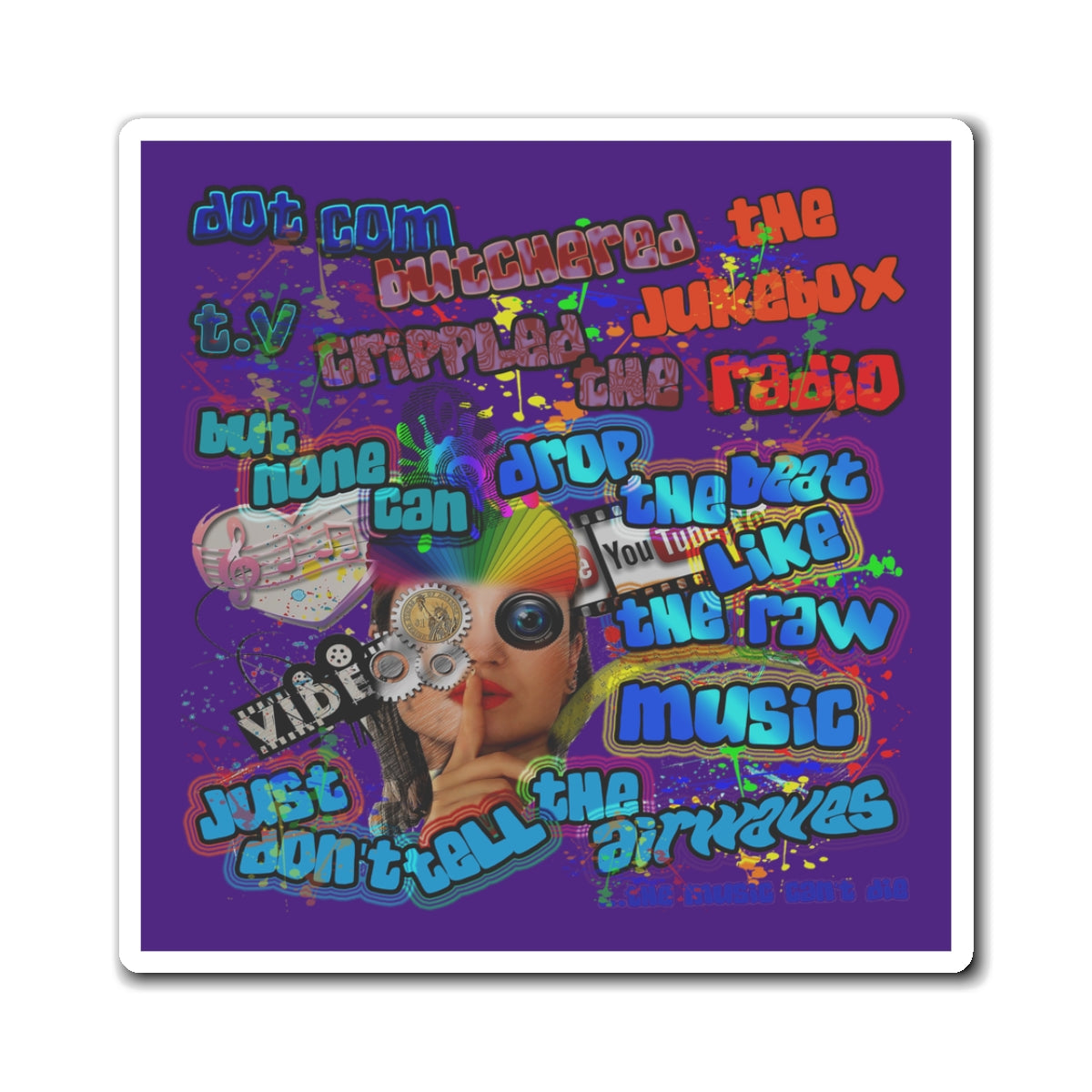 drop the beat - Magnets - (purple)