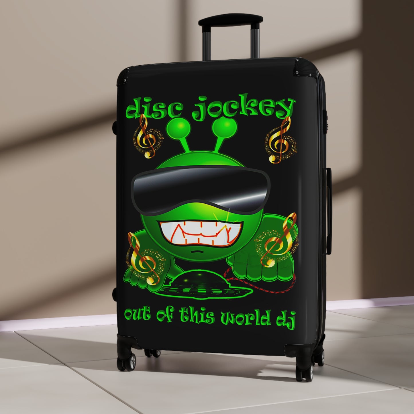 disc jockey - Suitcase (black)